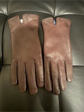 Ralph Lauren Leather Gloves